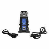 Camlast 4 Position-Simultaneous Battery Charger for Camlast, Red, Pag, Blueshape, Core SWX and IDX Batteries