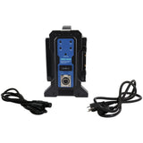 Camlast 4 Position-Simultaneous Battery Charger for Camlast, Red, Pag, Blueshape, Core SWX and IDX Batteries