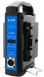 Lith Simultaneous Charger for Gold Mount / V-Mount Batteries