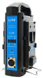 Lith Simultaneous Charger for Gold Mount / V-Mount Batteries