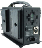 Lith Simultaneous Quad-Charger/Power Supply for Gold Mount/V-Mount + Power Supply
