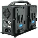 Lith Simultaneous Quad-Charger/Power Supply for Gold Mount/V-Mount + Power Supply