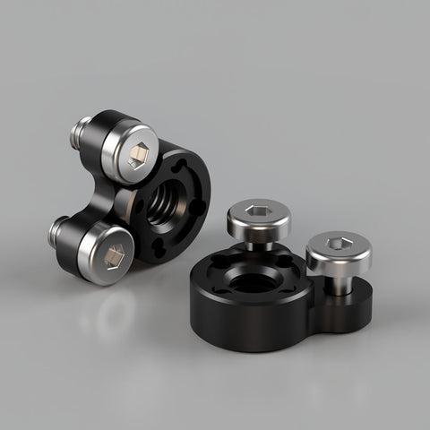 Kippertie Komodo  ‘Teddy block’ 1/4-20 to Arri accessory – Pair