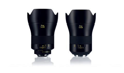 ZEISS 28mm f/1.4 Otus Distagon T* Lens Both Canon and Nikon Mount