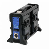 Camlast 4 Position-Simultaneous Battery Charger for Camlast, Red, Pag, Blueshape, Core SWX and IDX Batteries