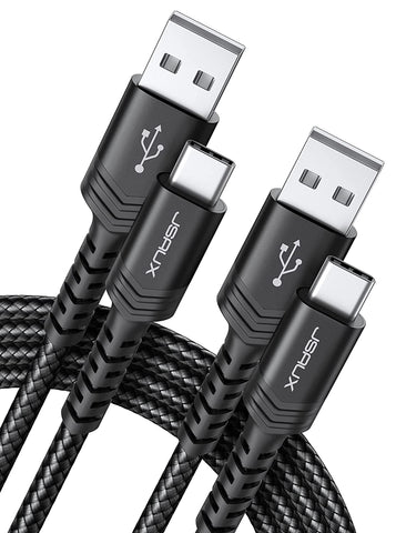 USB Type C Cable to  USB-A (2-Pack)